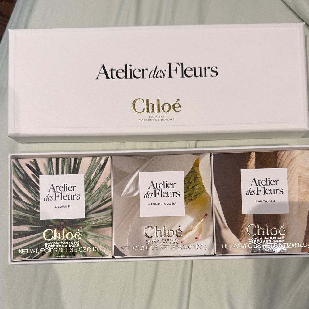 Chloé Atelier des Fleurs Soap Gift Set